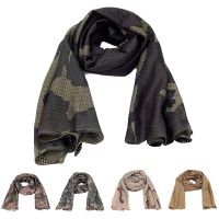 ◄▬☏ Military Tactical Camouflage Scarf for Men Women Mesh Square Breathable Headband Head Scarf Multifunction Cycling Bandanas