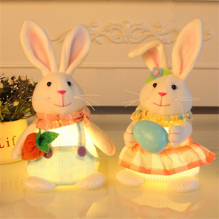 light-emitting-desktop-basket-kids-carrot-decoration-doll-radish-hold-luminous-bunny-happy-toys-easter-standing