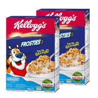 พร้อมจัดส่ง! KELLOGG’Sเคลล็อกส์ฟรอสตี้ อาหารเช้าซีเรียลธัญพืชและแผ่นข้าวโพดอบกรอบ  300 กรัม (แพ็ค 2 กล่อง) สินค้าใหม่ สด พร้อมจัดส่ง มีเก็บเงินปลายทาง