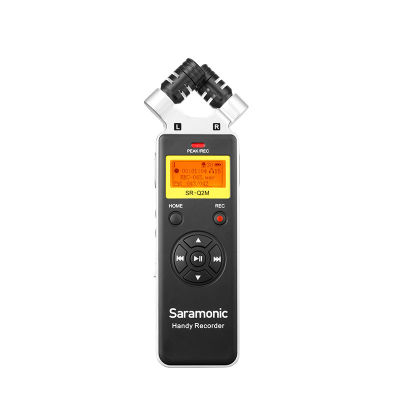 Saramonic ไมโครโฟนบันทึกเสียง SR-Q2M พร้อมไมโครโฟนแบบสายและรีโมทควบคุม