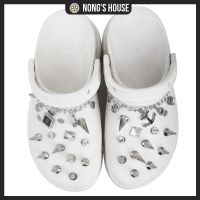 Nongs House-** พร้อมส่ง **[jibbitz] อุปกรณ์เสริมรองเท้า  สำหรับ crocs สไตล์พังค์ Antiwolf Gods