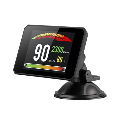 P16 OBD2 Car On-Board Computer OBD Digital Speed RPM Meter Gauge Auto Diagnostic Tool Water Temperature Voltage Alarm