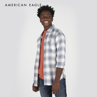 American Eagle Slim Fit Everyday Shirt เสื้อเชิ้ต ผู้ชาย ทรงสลิม  (EMSH 015-2274-100)