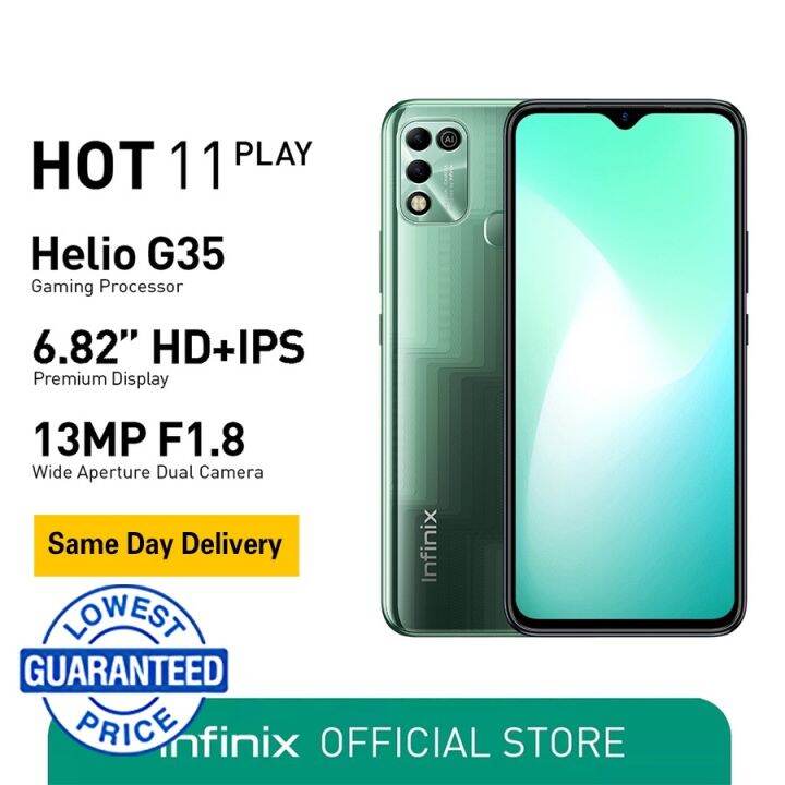 infinix hot 11 play 6000mah