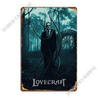 Wanghuilishop Lovecraft Concept ป้ายโลหะ Wall Mural Club Cinema Home ที่กำหนดเองดีบุกป้ายโปสเตอร์ New