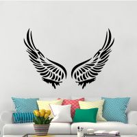 【LZ】✟  Creative Wing Wall Sticker Vinyl Art Home Decor Living Room Bedroom Sticker Mural Wall stickers for kids rooms