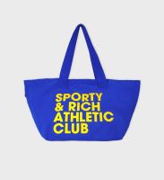 [ของแท้ 100%] กระเป๋าผ้า SPORTY &amp; RICH Exercise Often Tote Royal Blue