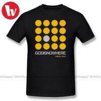 Fashion Popular Disturbed Philip K. Dick Quote GODISNOWHERE Double Meaning Cotton Oversizeds Graphic Funny tshirt  LDIX