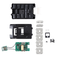 Protective Board+Battery Plastic Case with Digital Display Replacement Parts Accessories for Makita 18V BL1860 BL1850 BL1830