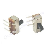 20Pcs on-off mini Slide Switch SS12D03 SS12D03G5 3pin Curved Needle 1P2T 2 Position High quality toggle switch Handle 5mm Electrical Circuitry  Parts