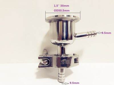 【Worth-Buy】 Tri-Clamp ลด1.5 "38mmod50.5*9.5มม.ที่ต่อสายยาง. Tri-ตัวปรับแคลมป์ยึดวัสดุสแตนเลส304