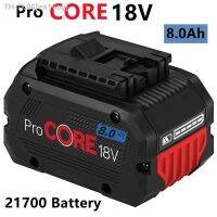 18V 8000mAh ProCORE Ersatz Batterie für Bosch 18V Professionelle System Cordless Werkzeuge BAT609 BAT618 GBA18V80 21700 Zelle (hot sell) ea1voy