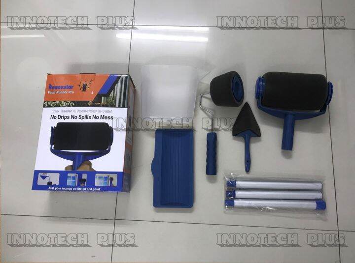 🎨Paint Runner PRO 🎨 ลูกกลิ้งทาสี แปรงเมมเบรนสีไม่หยด Lazada.co.th