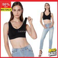 **ลูกค้าใหม้รับเลย โค๊ดลดเพิ่ม 5%**ชุดชั้นใน บรา bra ชุดเซต เสื้อใน F Cherilon Comfort Bra  เชอรีล่อน ไร้โครง เก็บเนื้อส่วนเกิน กระชับอกให้อวบอิ่ม ผ้านุ่ม ใส่สบาย สีดำ ONIC-TSBRA4-BL ยกทรง เสื้อในไร้โครง  ผ้าดี ไม่ยับง่าย