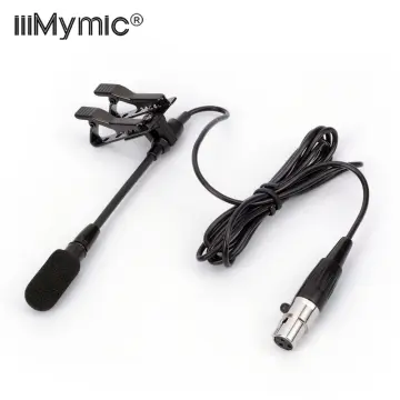 Professional Lapel mic for AKG Lavalier microphone with 3 pin mini XLR  connector