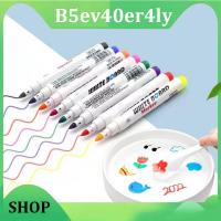 B5ev40er4ly Shop 8/12 Colors Magical Water Painting Pen Water Floating Doodle Pens Kids Drawing Early Education Magic Whiteboard Markers