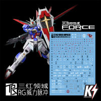 Waterdecal TRS RG Force Impulse #ดีคอลน้ำสำหรับติดกันพลา กันดั้ม Gundam พลาสติกโมเดลต่างๆ