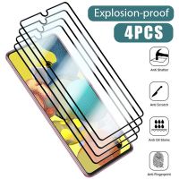 4pcs Full Cover Glass for Samsung Galaxy A53 5G A52S A13 A03 A03S A73 A33 A23 Glass for A52 A32 A22 A12 A51 A71 A21S S20 S21 FE