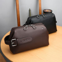 Fashion nd Design Mens Clutch Bags High Quality Leather Men Business Handbags Casual Trip Clutches Wallets Toiletry Bag Zip