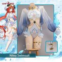 Uwowo-Genshin Impact Nilou Maivo คอสเพลย์ Traje, Exclusivo Yae Miko Nilou Monacosplay Roupas, Em Estoque