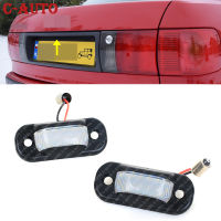 2pcs LED ป้ายทะเบียนสำหรับ Audi 80 B4 1991-1995สำหรับ cabridet (ประเภท8G) 1991-2000สำหรับ100 C4 1990-1994สำหรับ A6 C4 1994-197