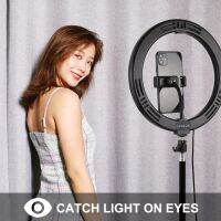 Selfie แต่งหน้าหรี่แสงได้ LED Ring Light พร้อมขาตั้งกล้องถ่ายภาพแสง Profissional กล้อง Photo Ring โคมไฟสำหรับ YouTube