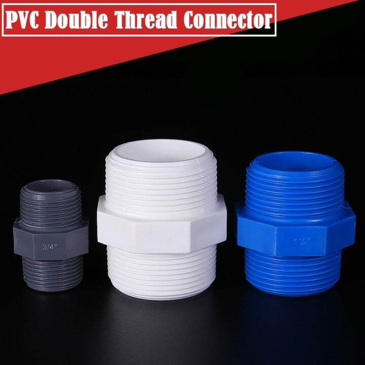 5pcs-lot-1-2-2pvc-male-thread-joint-pvc-nipple-connector-aquarium-fish-tank-adapter-garden-watering-tube-thread-joints