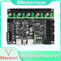 Makerbase MKS Robin Nano V3 Eagle 32Bit 168Mhz บอร์ดควบคุม F407 3D ชิ้นส่วนเครื่องพิมพ์หน้าจอ TFT USB พิมพ์