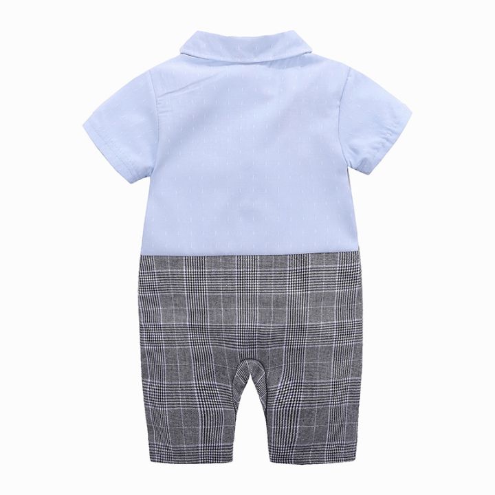 cod-foreign-trade-childrens-wholesale-first-hand-supply-boys-summer-clothes-baby-fart-rompers-british-jumpsuit