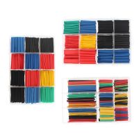 102-850pcs Heat Shrink Tube Box Kit Thermoresistant Tube Heat Shrinkable for Cables Shrink Wrapping Diy Electronic Kit 2:1 3:1