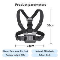 ‘；【- Chest Strap Mount Belt For Gopro Hero Camera Phone Holder For Smartphone   13 14 Pro Max Insta360 X3 Accessories