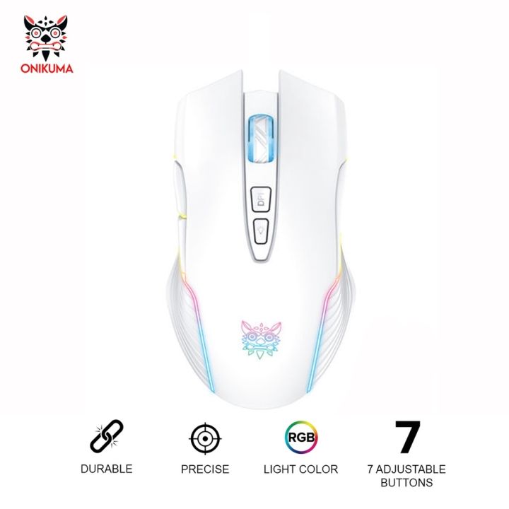 Hot game Onikuma CW905 Wireless RGB Gaming Mouse USB Optical Computer