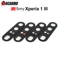 Aocarmo สำหรับ Sony Xperia 1 III / X1iii MARK3 XQ-BC52 BC62 BC72ด้านหลังกล้องเลนส์ Len แก้วกาวสติกเกอร์กรอบเปลี่ยน