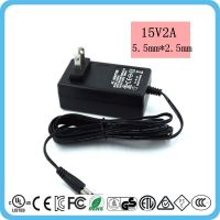 PRO+++ โปรโมชั่น AC 100-240V Converter Adapter DC 5.5 x 2.5MM 15V 2A 2000mA Charger มีบริการจัดส่ง อะ แด ป เตอร์ อะแดปเตอร์ รถยนต์