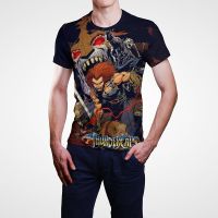 Anime Thundercats 3D พิมพ์เสื้อยืดผู้ชายผู้หญิงฮาราจูกุแฟชั่นเสื้อยืดเย็นบอยสาวลำลองแขนสั้นฤดูร้อนด้านบน XS-5XL