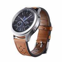 ：》《{ Watch Strap For  Huami Amazfit Stratos Band Amazfit 2 Pace Genuine Leather Strap For  Gear S3 Bracelet 22Mm Width