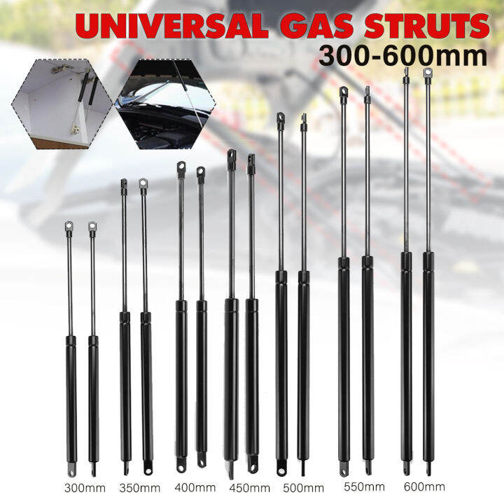 2pcs 300 600mm 300n Car Gas Struts Bonnet Hood Trunk Tailgate Shock