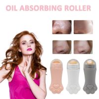 Cute Cat Claw Volcanic Stone Oil Absorbing Rolling Stone Cleans Facial Oil Sweat Keep Face Clean Makeup Remover Cosmetic Tools