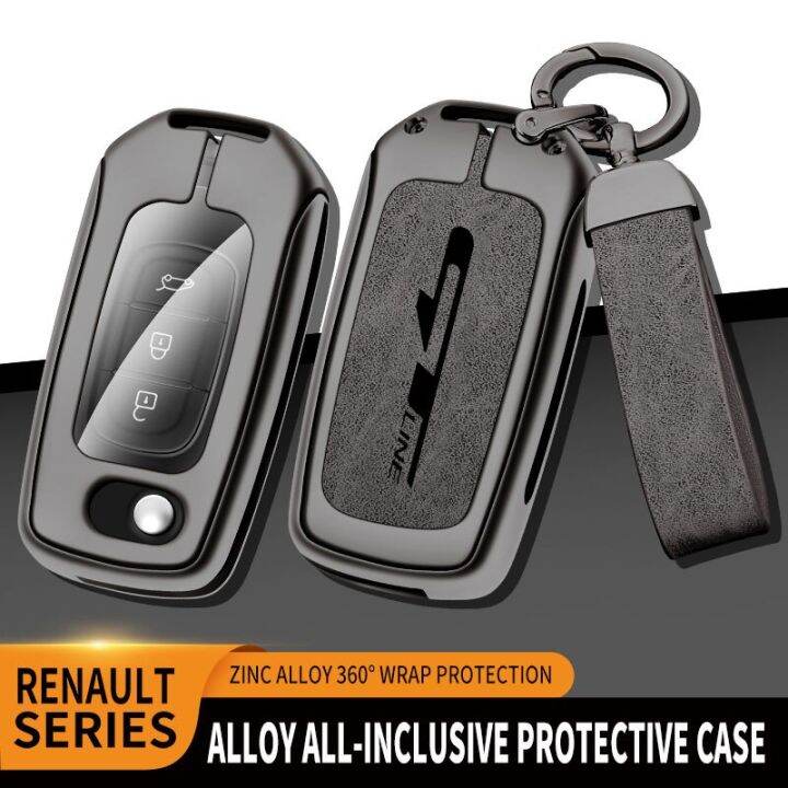 zinc-alloy-car-key-case-for-renault-gt-series-kadjar-captur-megane-sandero-stepway-logan-clio5-arkana-gtline-key-case