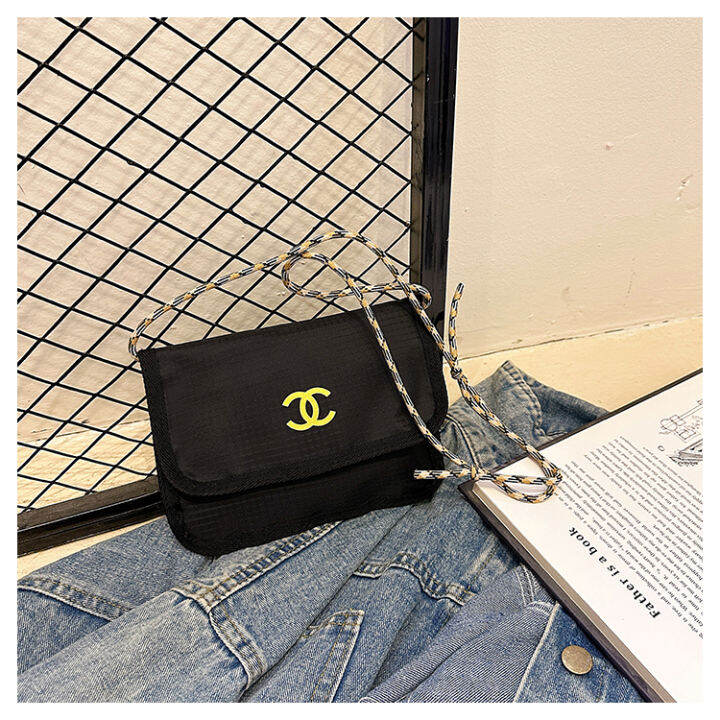 ขายดีกระเป๋า chanel crossbodyสวยแท้ กระเป๋าสะพายข้าง Lazada.co.th