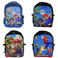 16" Cosplay Backpack Schoolbag Satchel Knapsack School Book Shoulder Bag Laptop Bag For Mario