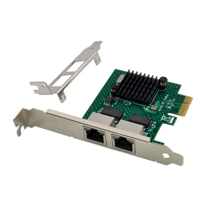 BCM5718 Gigabit Server Network Card PCI Express X1 Dual Port Network