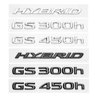 สำหรับ Lexus GS300h ด้านหลังสติกเกอร์ GS250400430 Trunk Letter Badge GS460ดิจิตอลอัพเกรด High Match HYBRID Hybrid Modification