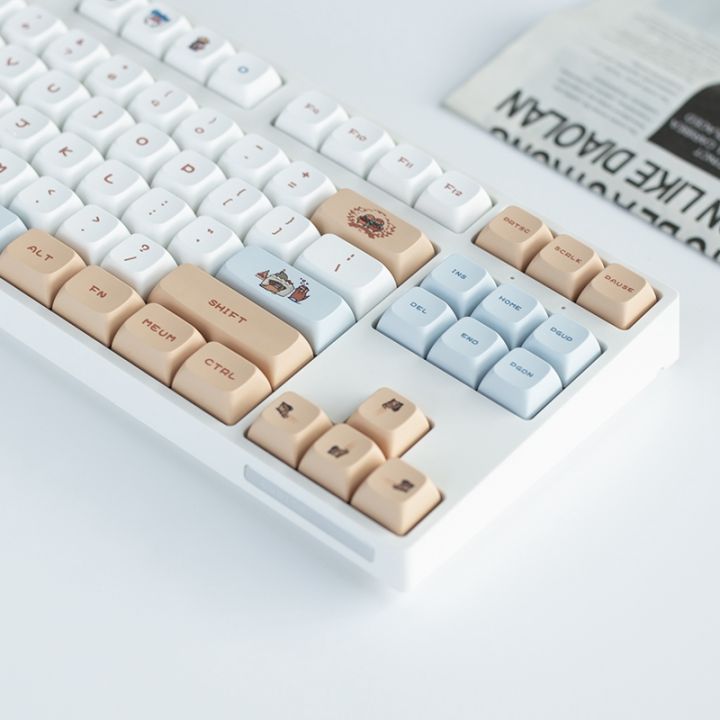 【keycap Only】otter Keycap Xda Profile Pbt Sublimation Keycaps For