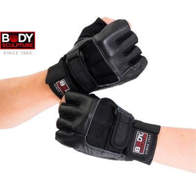Body Sculpture รุ่น BW-86 ถุงมือครึ่งนิ้ว ยกน้ำหนักออกกำลังกาย Weight Gloves Exercise Gloves