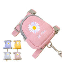 1PC Dog Breast Strap Cat Tow Rope For Small Medium s Embroidered Chrysanthemum I-shaped Backpack Ourdoor Products