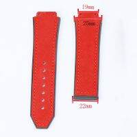 Watch Accessories Scrub Leather Strap Men Applicable to for HUBLOT Hublot explosion Waterproof strap Multicolor 19*25by Hs2023