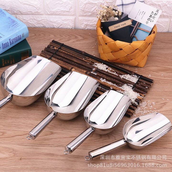 steel-ice-shovel-thickened-non-magnetic-multi-use-tea-rice-grain-flour-dried-fruit-food-miscellaneous-grains