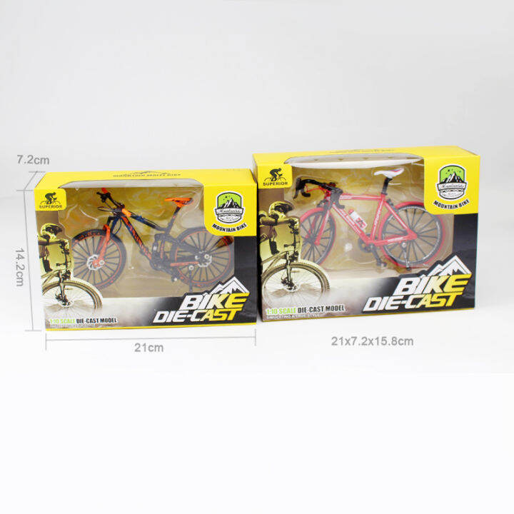 EBTOOLS Modèle De Vélo Alloy Bicycles Model Finger Bicycle Toy Pour