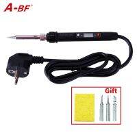 A-BF Digital Soldering Iron 110V220V LCD 60W Welding Tool Solder Iron Kit With 3 Solder Tips And 1 Sponge for Free 180-480°C